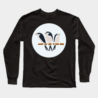 Cute 3 Little Birds Long Sleeve T-Shirt